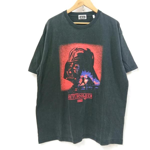 kith ヴィンテージ　スター・ウォーズ ダース・ベイダー Tシャツ　L キス Kith x Star Wars Darth Vader Poster Vintage Tee スター