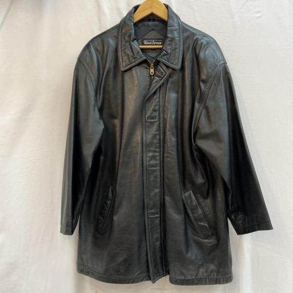 ウインドアーマー ラムレザージャケット カーコート M 50130022