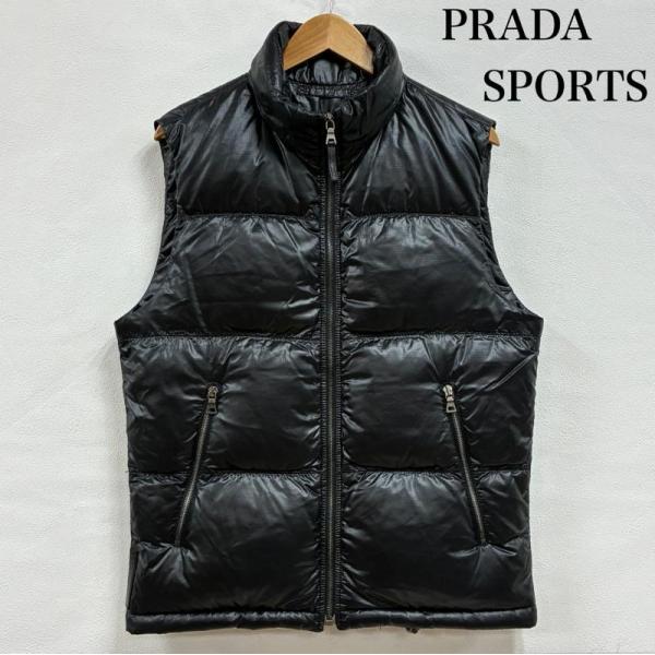 プラダスポーツ 00s 2006AW イタリア製 スタンドカラー ジップアップ