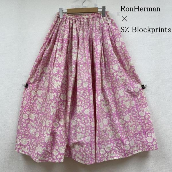 ロンハーマン SZ Blockprints コラボ コットン 花柄 総柄 フラワー