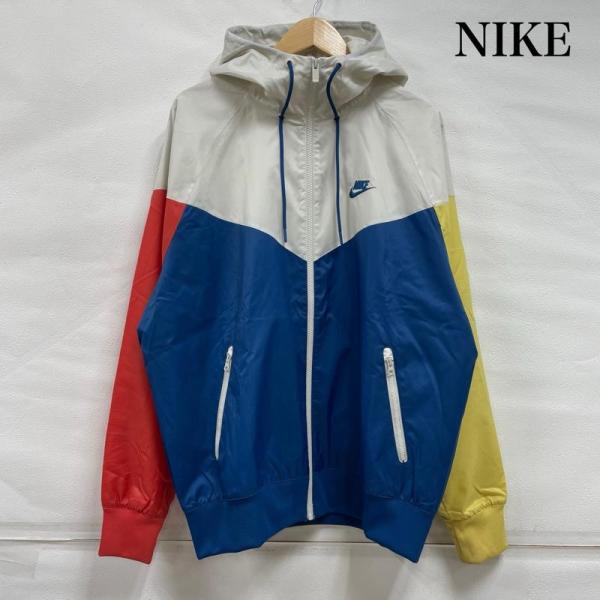 ナイキ ナイロンジャケット ウインドブレーカー スポーツ ロゴ 刺繍 L