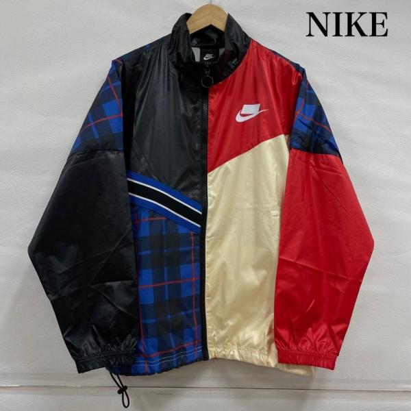 ナイキ ナイロンジャケット ウインドブレーカー スポーツ ロゴ 刺繍