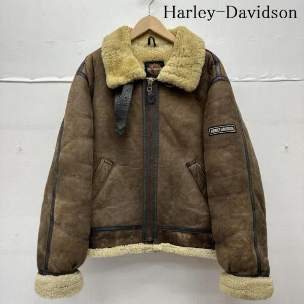 ハーレーダビッドソン 韓国製 B-3 ムートン レザー ボア フライト