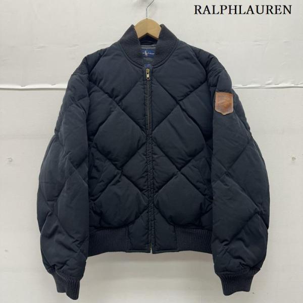 ラルフローレン 90s キルティング ダウン ボンバー ジャケット S