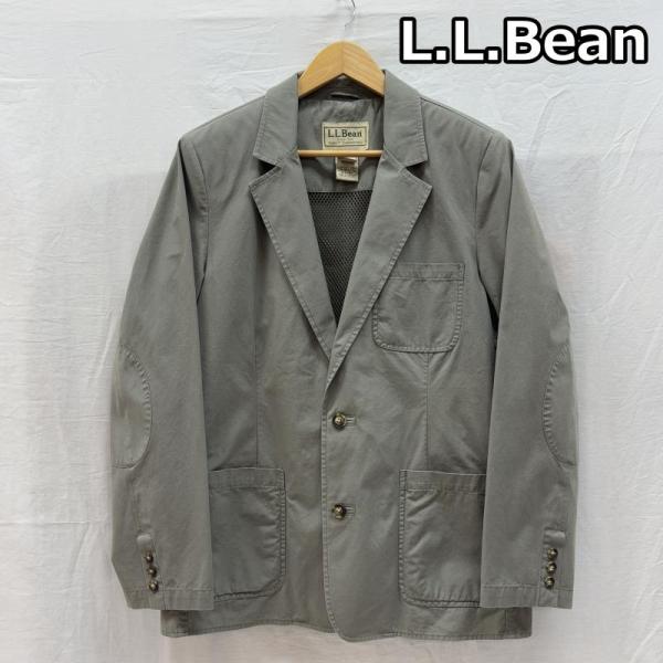 L.L.Bean（エルエルビーン） 00s コットン エルボーパッチ 裏メッシュ