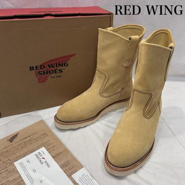 レッドウィング 9inchPecos ペコスブーツ 8168 24.5センチ US：6.5