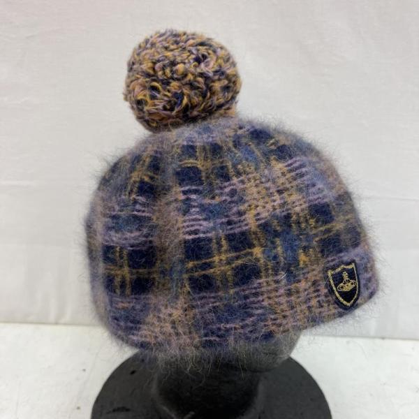 ヴィヴィアンウエストウッド オーブ アンゴラ ベレー帽 ニット帽