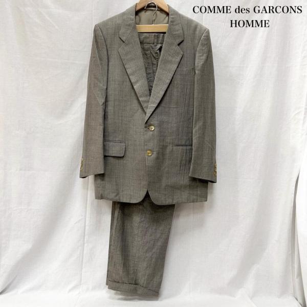 メーカー：コムデギャルソンオム / COMME des GARCONS HOMME形状：セットアップ / セットアップサイズ：表記サイズ：M肩幅：45 cm、袖丈：60 cm、着丈：75 cm、身幅：55 cm、ウエスト：74 cm、もも周...