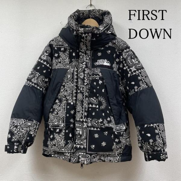 ファーストダウン バンダナ柄 ダウンジャケット フリークスストア brandworks_50148699