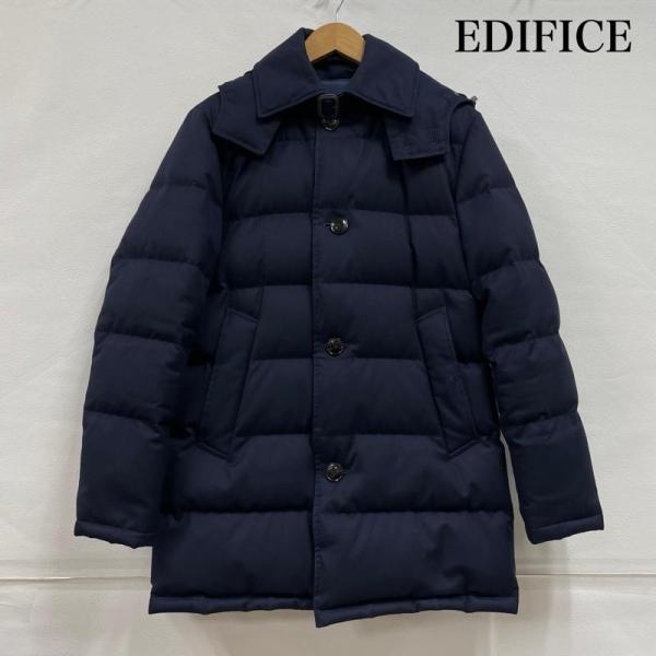 ▼EDIFICEエディフィス▼ダウンコート▼カノニコ Super100's ▽EDIFICEエディフィス▽ダウンコート▽カノニコ Super100's - メルカリ