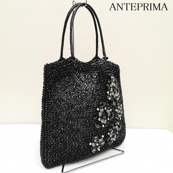 アンテプリマ ワイヤー バッグ ハンドバッグ トート ラインストーン