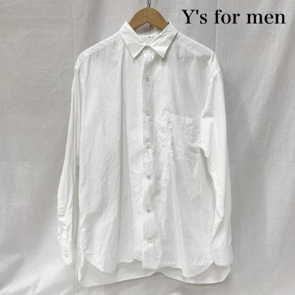 Y's（ワイズ） ワイズフォーメン 80s ヨウジヤマモト 白シャツ 長袖