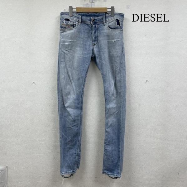 ディーゼル デニム ジーンズ スキニー SLEENKER SLIM SKINNY ロゴ 刺繍