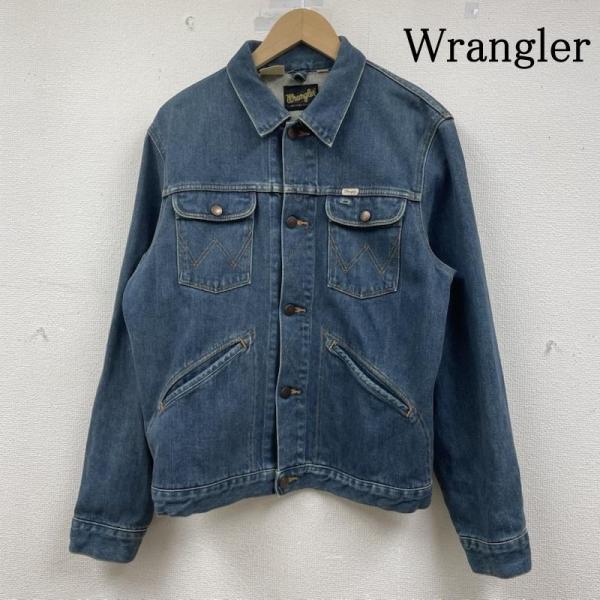 Wrangler 70s 黒タグ前期 左綾 124MJデニムジャケット 38 ラングラー 70s 3rd 124MJ USA製 黒タグ デニム ジャケット L 50149028