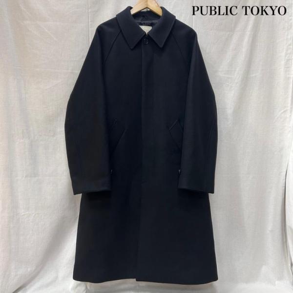 パブリックトウキョウ 152651001 Super140s メルトンオーバーサイズ