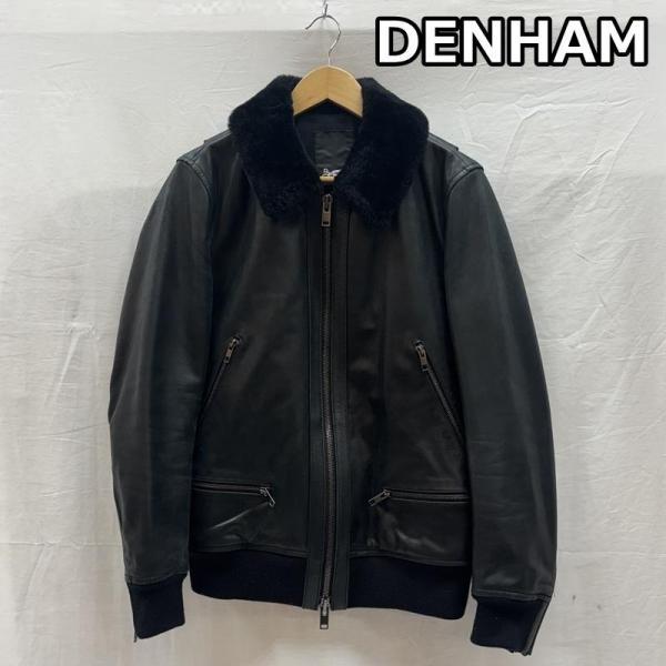 DENHAM（デンハム） A-2 レザー ムートンボアカラー フライト