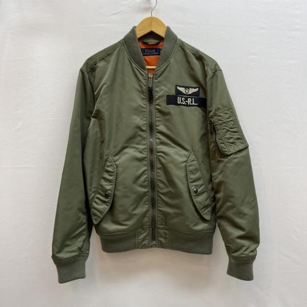 ポロラルフローレン MA-1 ミリタリー フライトジャケット S 50149752
