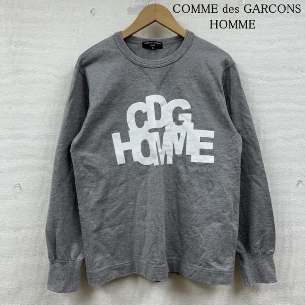 コムデギャルソンオム 16SS ロゴ プリント クルーネック スウェット