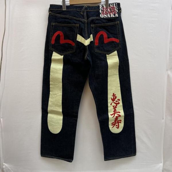 エヴィス 20周年記念 大黒 カモメ 刺繍 デニムパンツ 36インチ