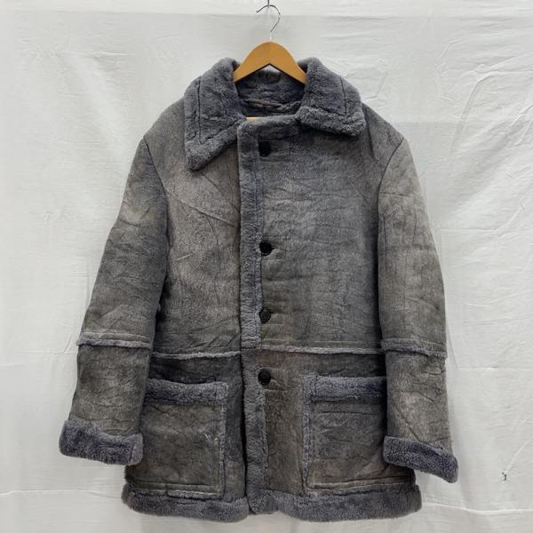 古着 Zywieckie Zaktady Futrzarski リアル レザー ムートン コート