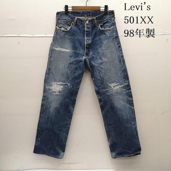 リーバイス 90S 501XX 55モデル 98年製 ボタン裏 555 ボタンフライ