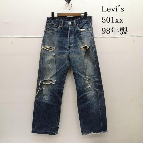 リーバイス 90S 501XX 55モデル 98年製 ボタン裏 555 ボタンフライ