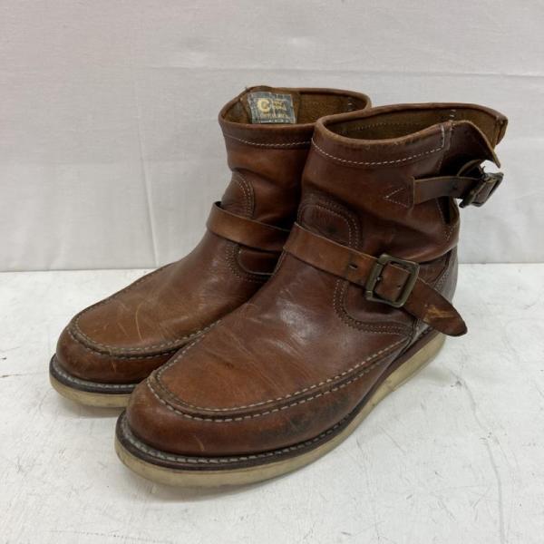 チペワ モックトゥ ショート エンジニアブーツ ワーク US：8.5