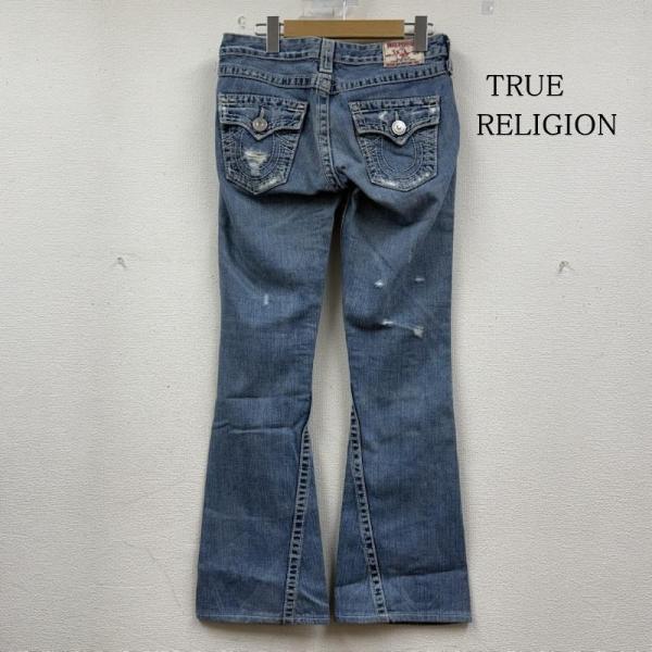 TRUERELIGION トゥルーレリジョン フレアデニム加工 ジーンズ　USA トゥルーレリジョン JOEY BIG T 04544 フレア デニム パンツ ダメージ