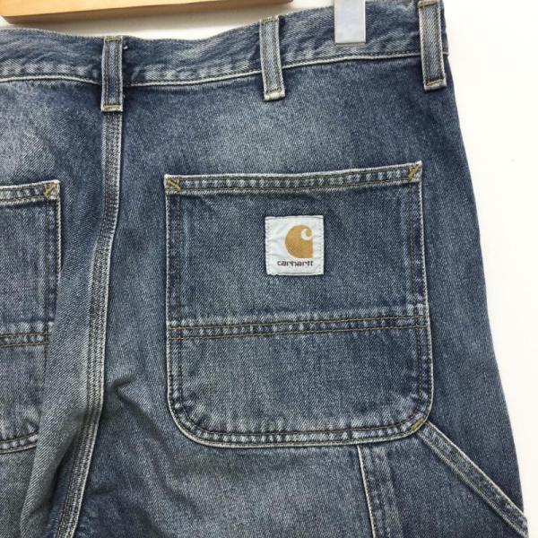 carhartt ダブルニーペインターパンツ デニム 縦落ち 32×32 カーハート carhartt 1032699.01.4Q.32 ダブルニーパンツ デニム
