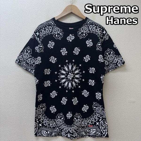 シュプリーム Hanes ヘインズ ボディ バンダナ柄 ペイズリー 総柄