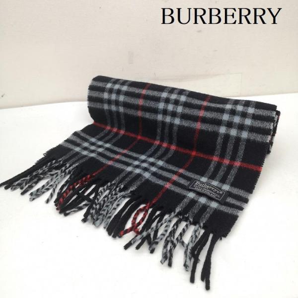 バーバリー ノバチェック ウール マフラー イングランド製 - 50151546