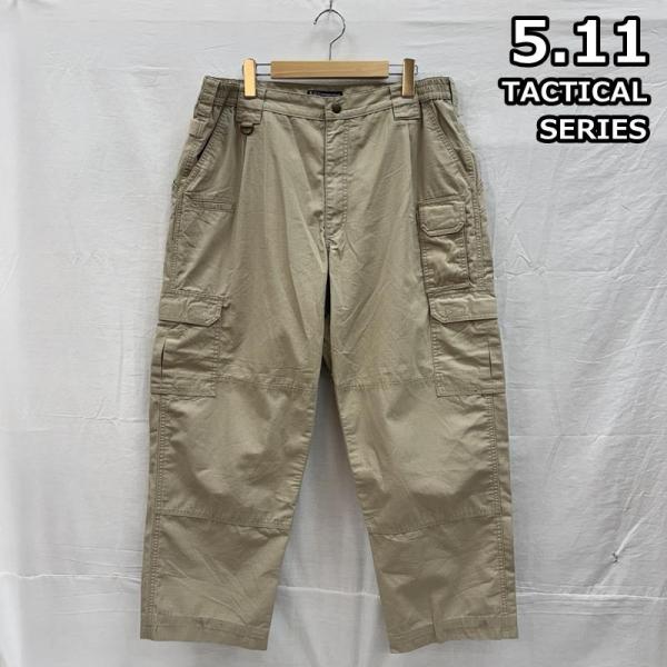 古着 5.11 TACTICAL SERIES リップストップ ミリタリー カーゴ パンツ