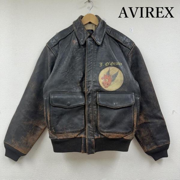 アヴィレックス 90s A-2 第20空軍 SAIPAN フライト レザー ジャケット