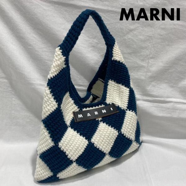 マルニ MARNI MARKET マルニマーケット ダイヤモンドパターン ニット