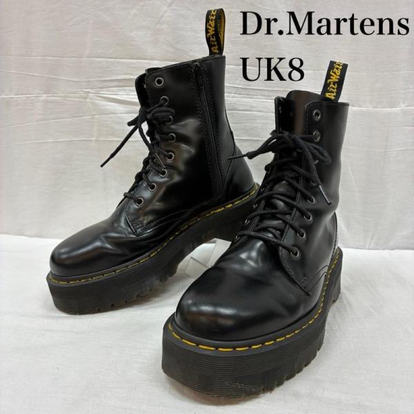 Dr. Martens JADON 8ホールブーツ 厚底　サイドジップ ドクターマーチン JADON ジェイドン 厚底 サイドジップ レースアップ 8