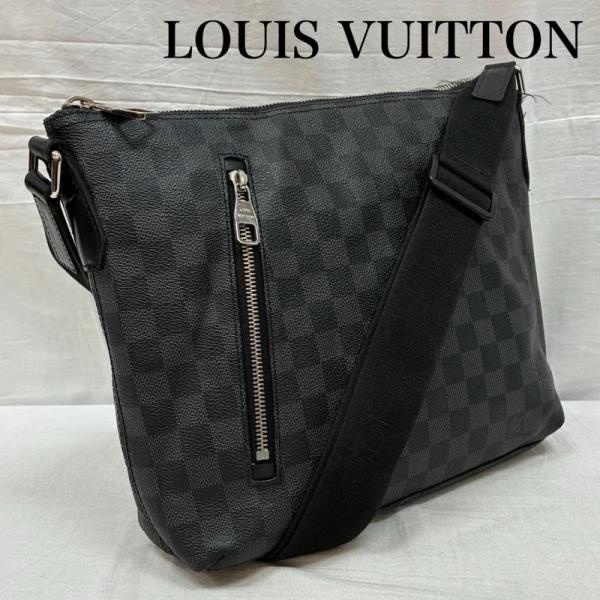 ルイヴィトン LOUIS VUITTON ミックPM N41211 ダミエグラフィット カバン 斜め掛け ショルダーバッグ ダミエグラフィットキャンバス ブラック ルイヴィトン N41211 ダミエ グラフィット ミック PM 斜め掛け クロス
