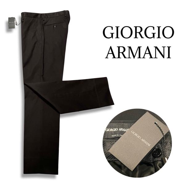 GIORGIO ARMANI ジョルジオ アルマーニ 新品タグ付き 無地 コットン 