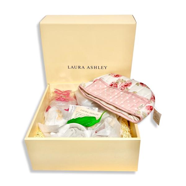 1点限り 送料無料 Laura Ashley 未使用 ローズ柄 7点セット