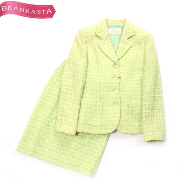 Harrods ハロッズ ツイード テーラードジャケット タイトスカート スーツ 2 新春特大セール 最大90 Off 19fk74 中古ブランドショップブランカスタ 通販 Yahoo ショッピング