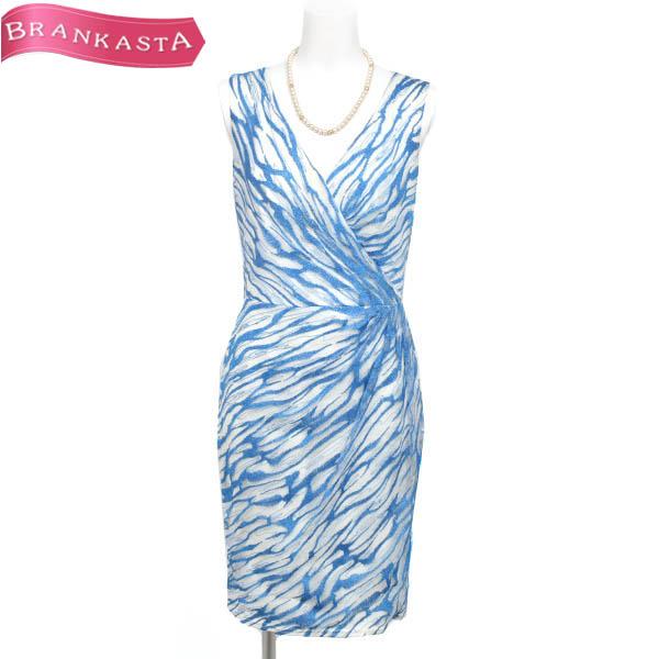 Tadashi Shoji タダシ ショージ ワンピース ドレス 4 ラメ刺繍 ノースリーブ スカイブルー 白 最大90 Off 10 還元 22my 中古ブランドショップブランカスタ 通販 Yahoo ショッピング