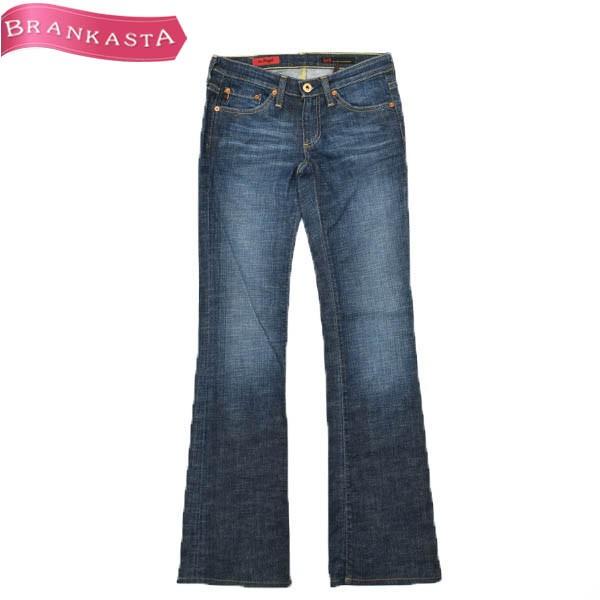 Ag Adriano Goldschmied エージー 花柄刺繍 ブーツカットデニムパンツ ジーンズ 24 ブルー 特別セール 4 11まで 22mc37 中古ブランドショップブランカスタ 通販 Yahoo ショッピング