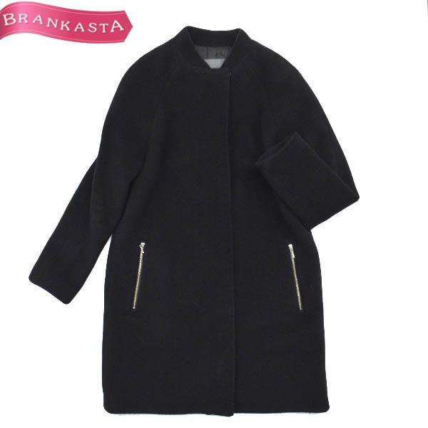 スピック アンド スパン ミドル丈コート ジップアップ 36 S相当 ウール 黒 Spick And Span 特別感謝セール 6 22迄 22ou45 中古ブランドショップブランカスタ 通販 Yahoo ショッピング