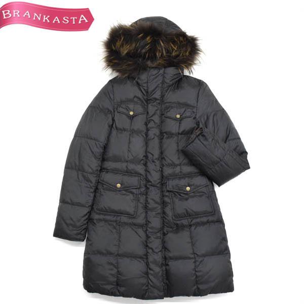 組曲 ダウンコート ラクーンファー フード付き リバーシブル 2 ブラック ブラウン Kumikyoku 特別セール 4 11まで 22ok91 中古ブランドショップブランカスタ 通販 Yahoo ショッピング