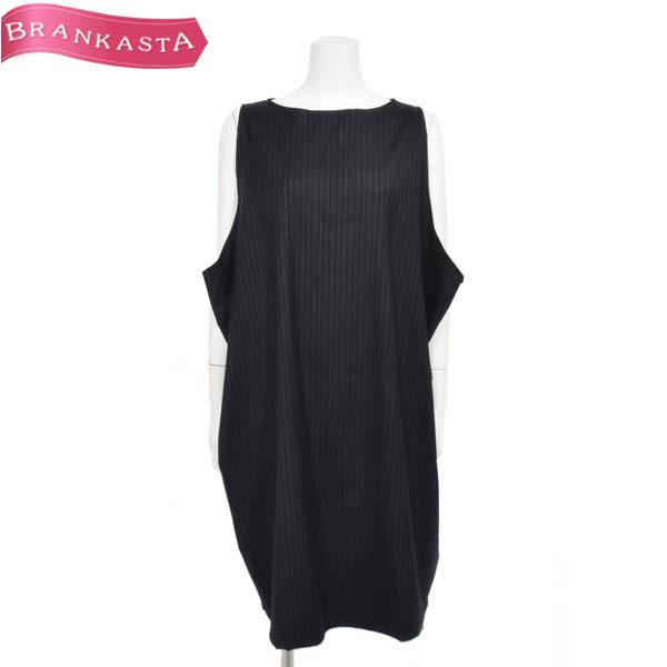 Mizuiroind ミズイロインド ワンピース ジャンパースカート ストライプ柄 ミモレ丈 黒 白 9 26迄 Paypay更に 10 還元 22np31 中古ブランドショップブランカスタ 通販 Yahoo ショッピング