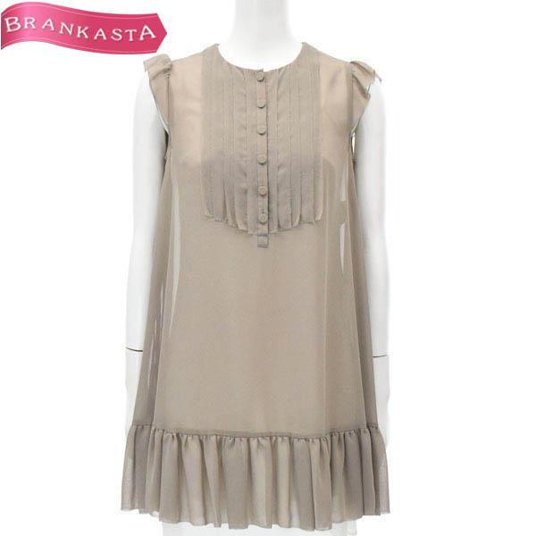 Foxey New Yorkフォクシー ニューヨーク ワンピース 38 シフォン フリルミニ カーキベージュ 夏のp祭 最大90 Off 22lx53 中古ブランドショップブランカスタ 通販 Yahoo ショッピング