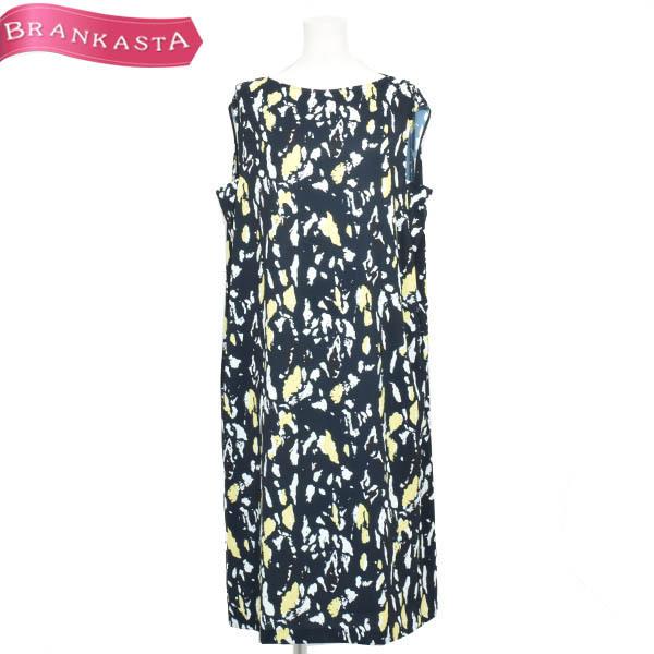 アイシービー サックワンピース ロング 42 Xl相当 ノースリーブ 総柄 レディース ネイビー イエロー 白 Icb 夏のp祭 最大90 Off 23qo97 中古ブランドショップブランカスタ 通販 Yahoo ショッピング
