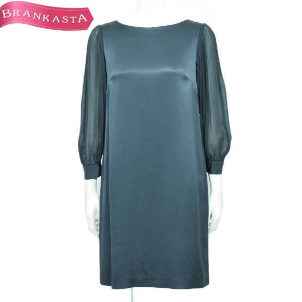 23区アプロディール ボックスワンピース ひざ丈 袖シフォン 32 23区applaudir Gwセール 5 9まで延長 23pw21 中古ブランドショップブランカスタ 通販 Yahoo ショッピング