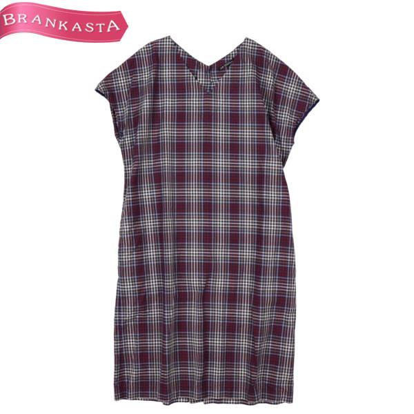 23区 ワンピース ひざ丈 32 Xs相当 小さいサイズ ボックス 半袖 チェック柄 エンジ ネイビー ベージュ 美品 限定sale 10 31迄 23qu67 中古ブランドショップブランカスタ 通販 Yahoo ショッピング