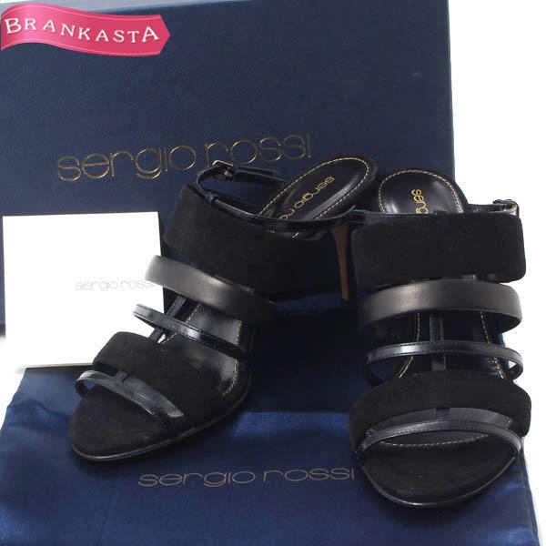 Sergio Rossi セルジオロッシ ミュール サンダル 37 24cm相当 スエード