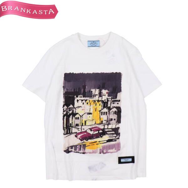 プラダ Tシャツ トップス 半袖 Xs 165 76a 小さいサイズ コットン100 メンズ 白 レディース可 Prada 全品対象10 Offクーポン有 23qt65 中古ブランドショップブランカスタ 通販 Yahoo ショッピング